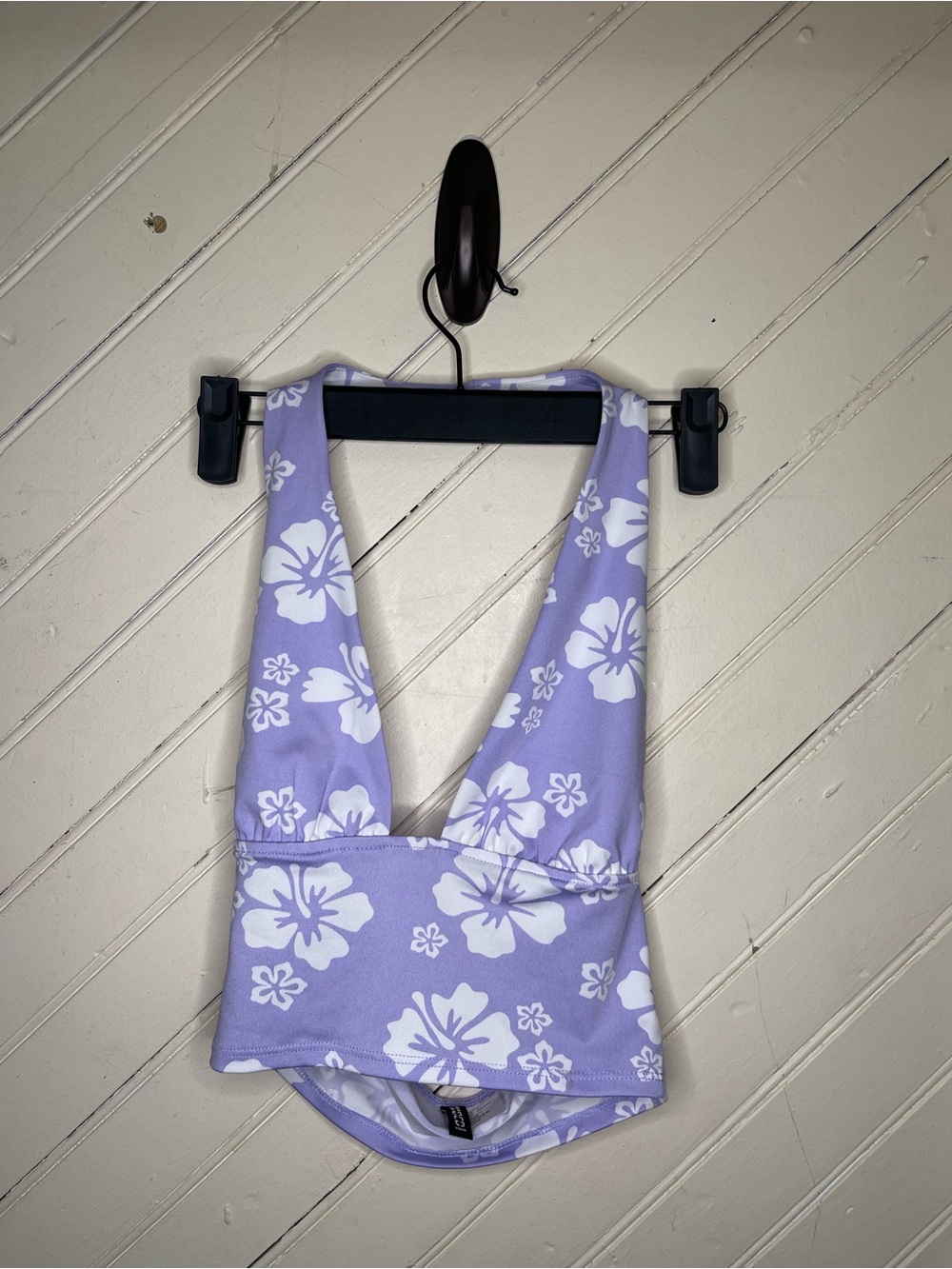 H&M Divided Halter Crop Top